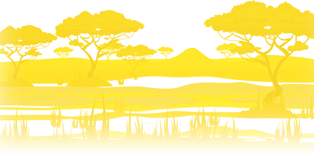 Fond savane jaune