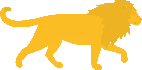 Lion à droite